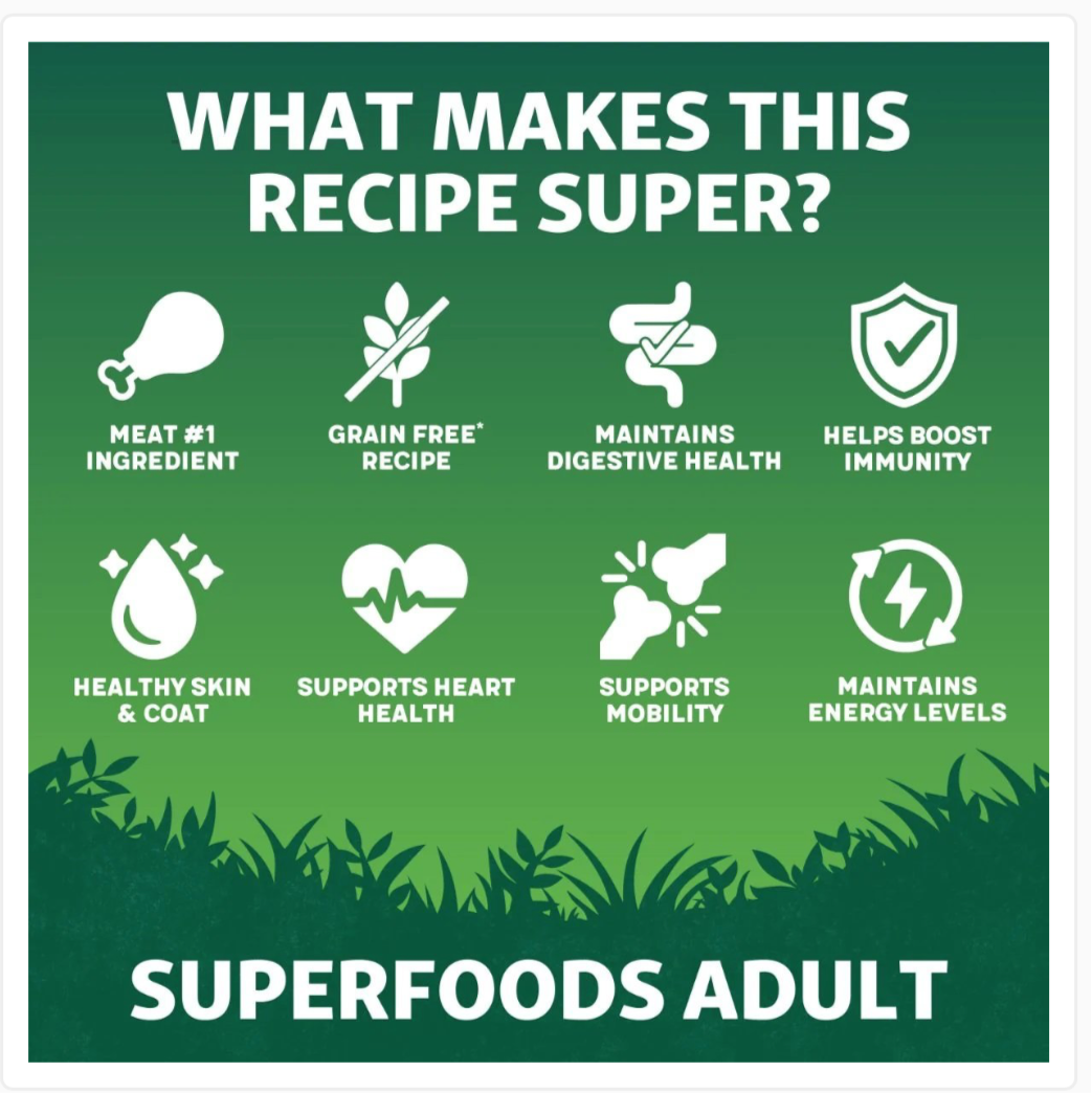 Harringtons Adult Grain Free Superfoods Salmon & Veg 12kg