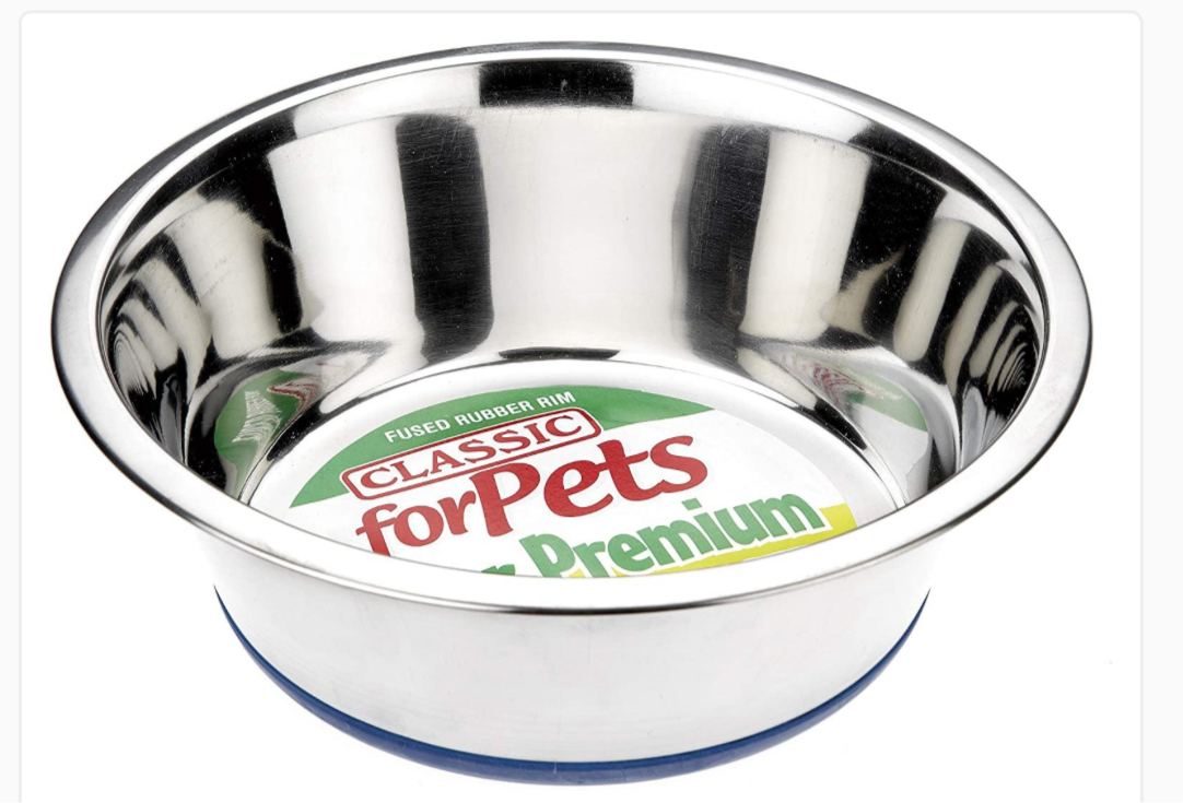 Classic S Steel Non-Slip Dish 22cm