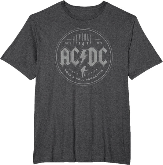 AC/DC Rock Music Band Rock N Roll Damnation T-Shirt