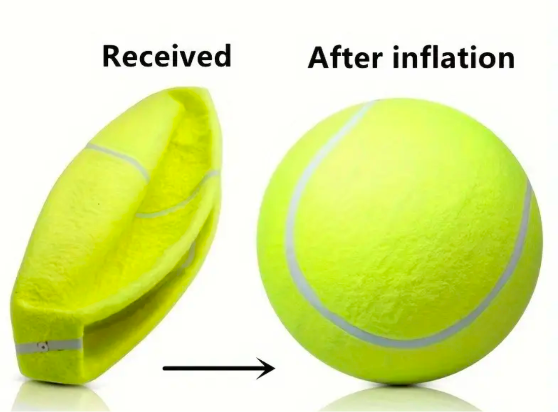 Inflatable Pet Tennis Ball Extra Large
