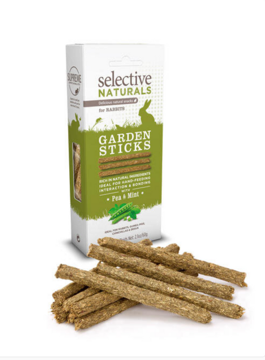 Supreme Selective Naturals Garden Sticks with Pea & Mint 60g