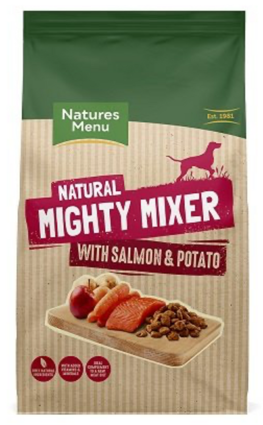 Natures Menu Mighty Mixer Salmon & Potato 2kg